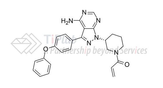 依鲁替尼的化学结构式